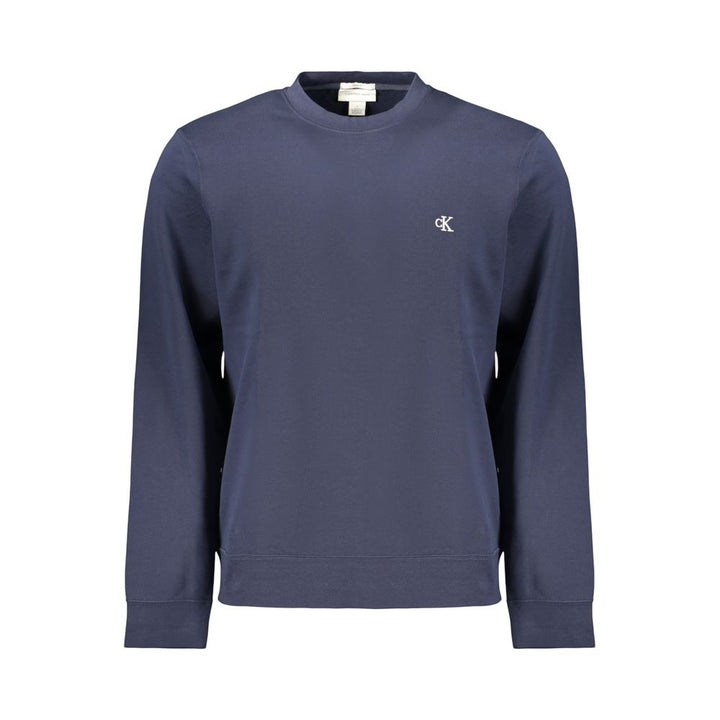 Calvin Klein Blue Cotton Men's Sweatshirt