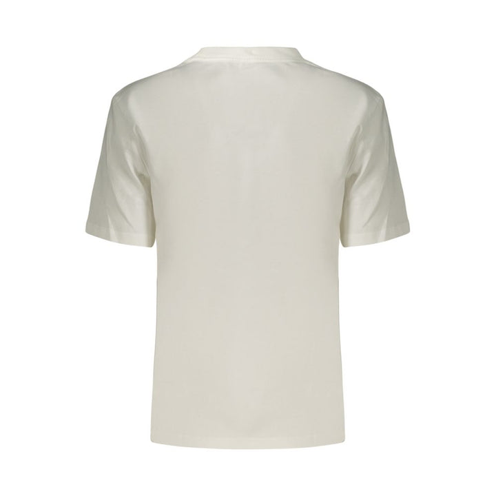 Calvin Klein White Cotton Women's T-Shirt