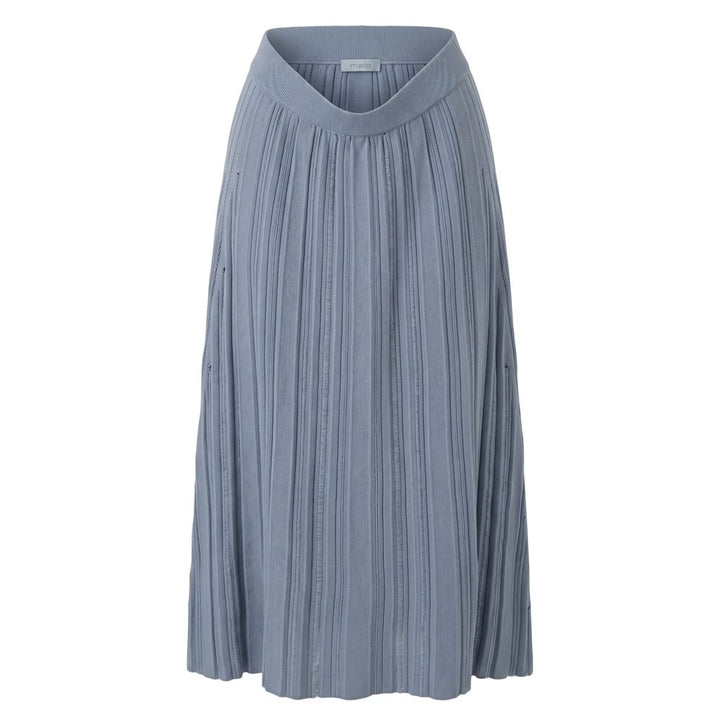 Malo Grey Cotton Women Skirt