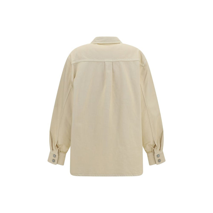 Magda Butrym Beige Denim Shirt