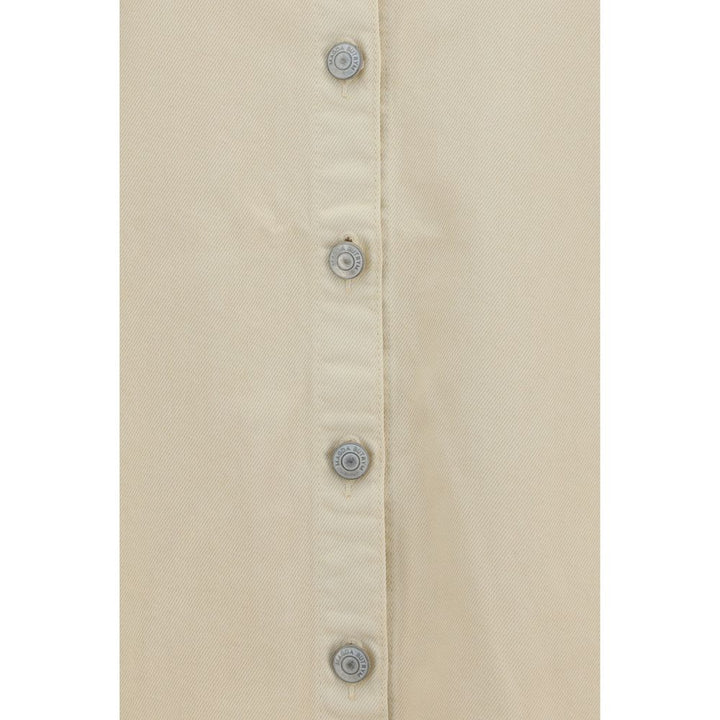 Magda Butrym Beige Denim Shirt
