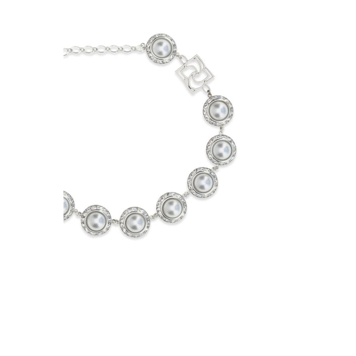 Magda Butrym Silver Metal Necklace