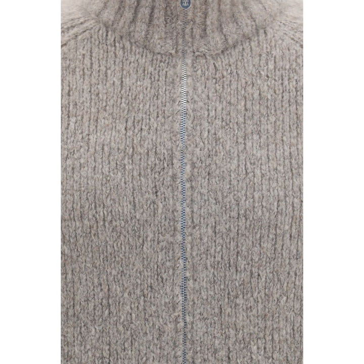 Brunello Cucinelli Gray Cashmere Cardigan