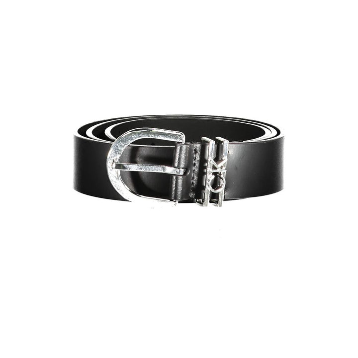 Calvin Klein Black Leather Women's Belt