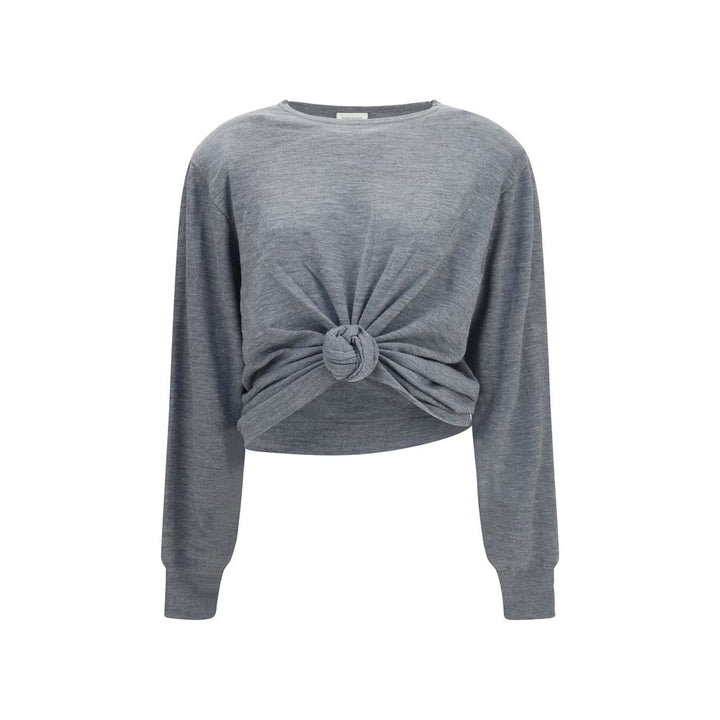 Magda Butrym Gray Wool Oves Aries Sportswear