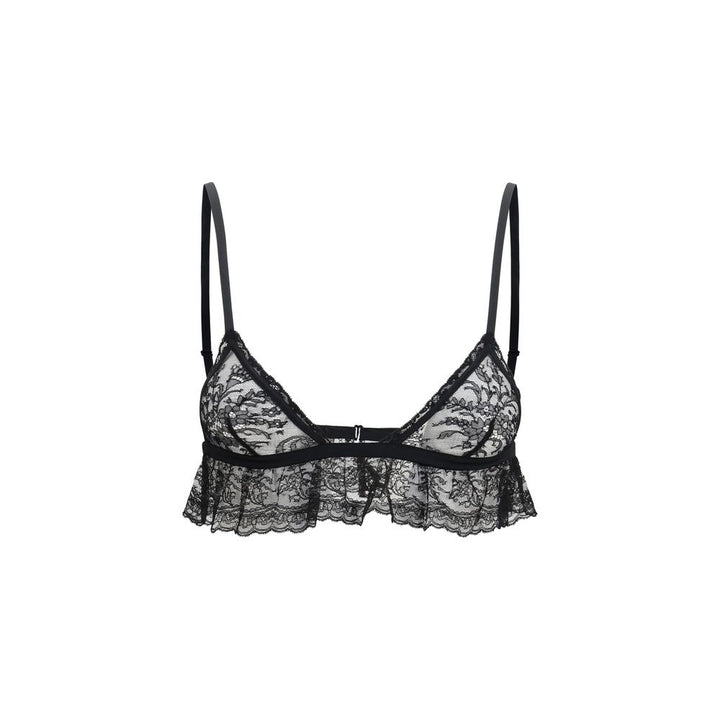 Dolce & Gabbana Black Cotton Bra