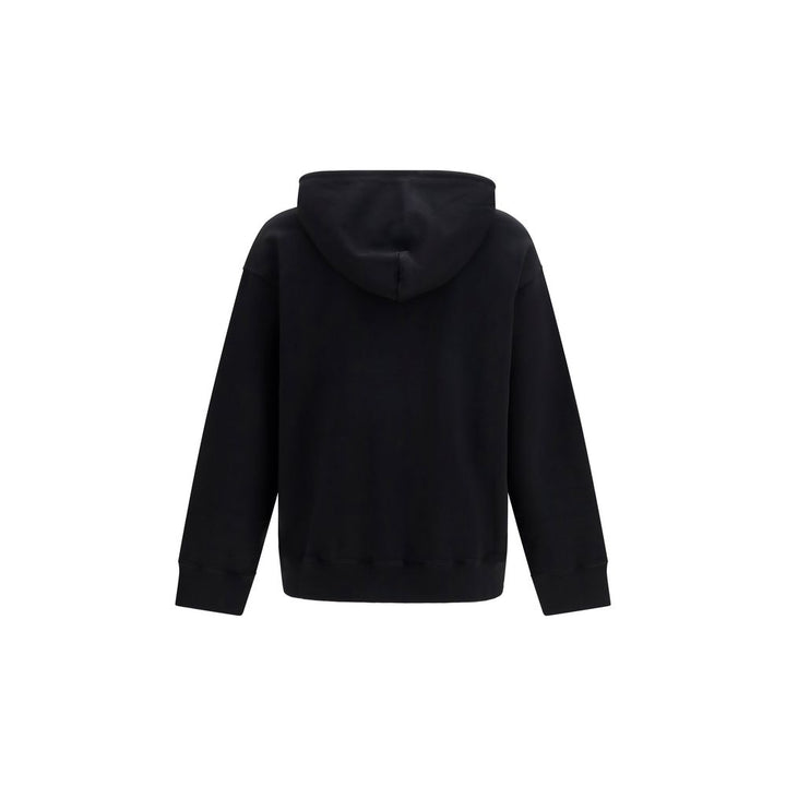 MM6 Black Cotton Sweatshirt