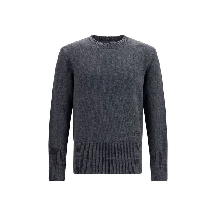 MM6 Gray Wool Oves Aries Sweatshirt