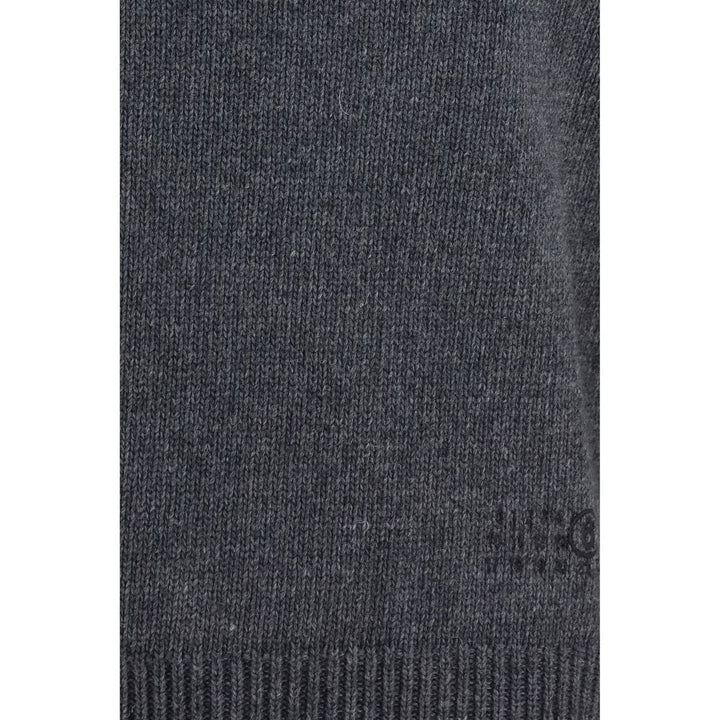 MM6 Gray Wool Oves Aries Sweatshirt