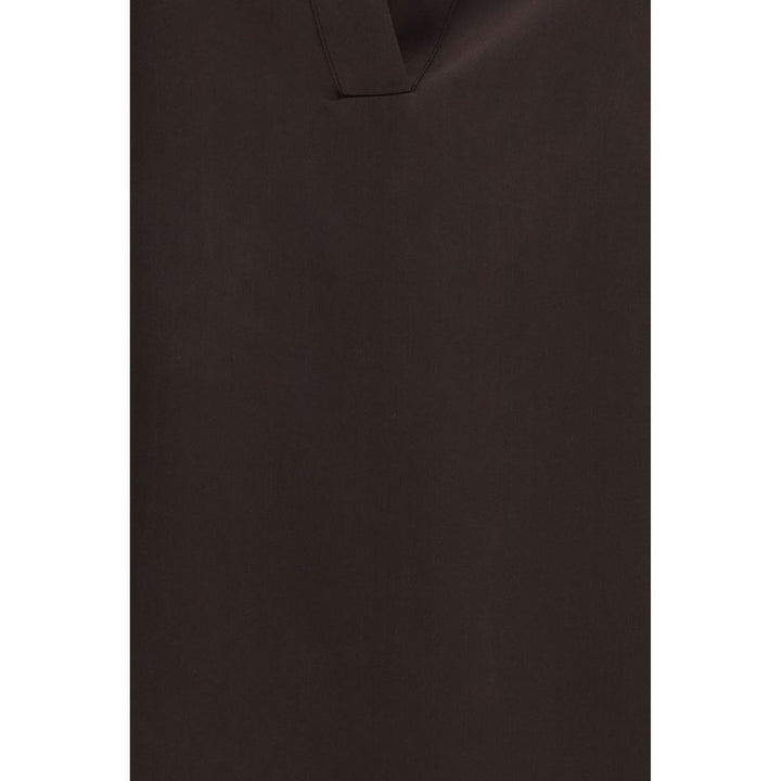 Tom Ford Brown Silk Dress Shirt