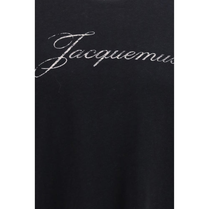Jacquemus Black Cotton T-Shirt