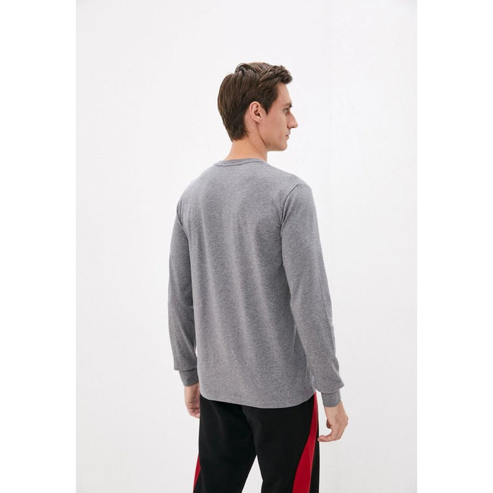 Bikkembergs Gray Cotton Sweatshirt
