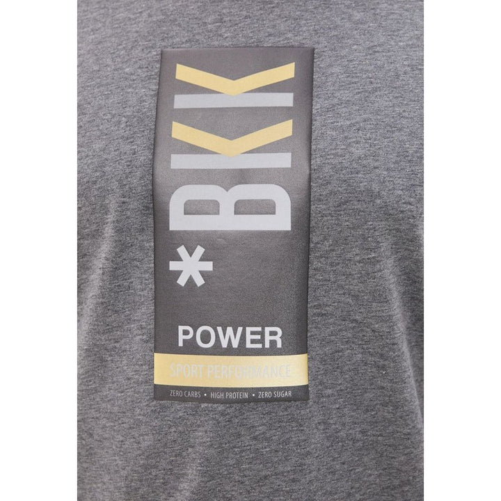 Bikkembergs Gray Cotton Sweatshirt