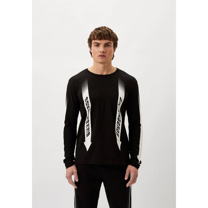 Bikkembergs Black Cotton Sportswear