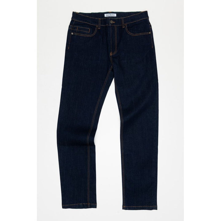 Bikkembergs Bicolor Cotton Jeans Denim