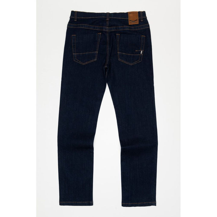 Bikkembergs Bicolor Cotton Jeans Denim