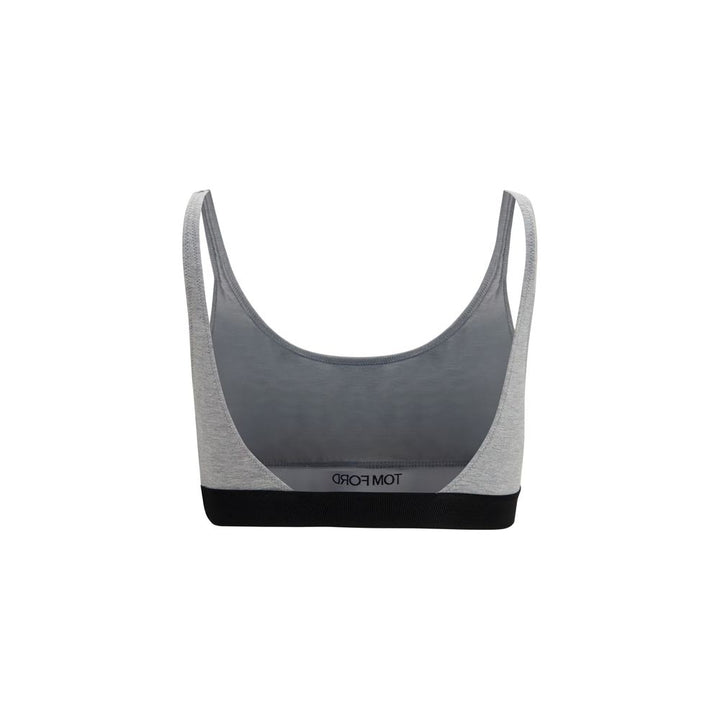 Tom Ford Gray Modal Sport Bra
