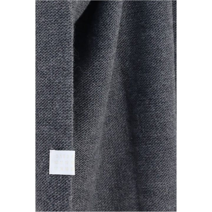 MM6 Gray Marabou Sweatshirt
