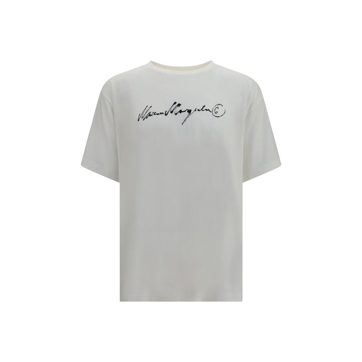 MM6 White Cotton T-Shirt