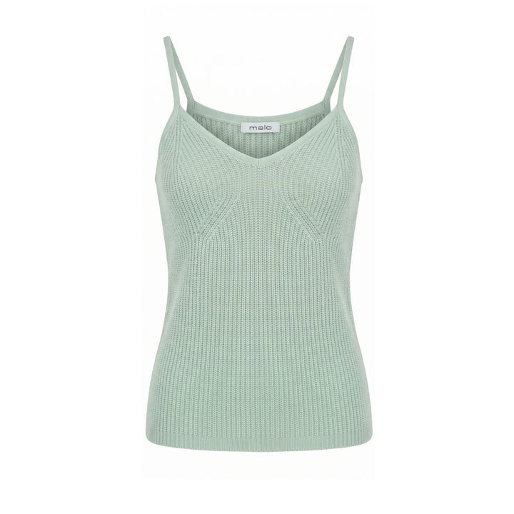 Malo Green Wool Women Tank
