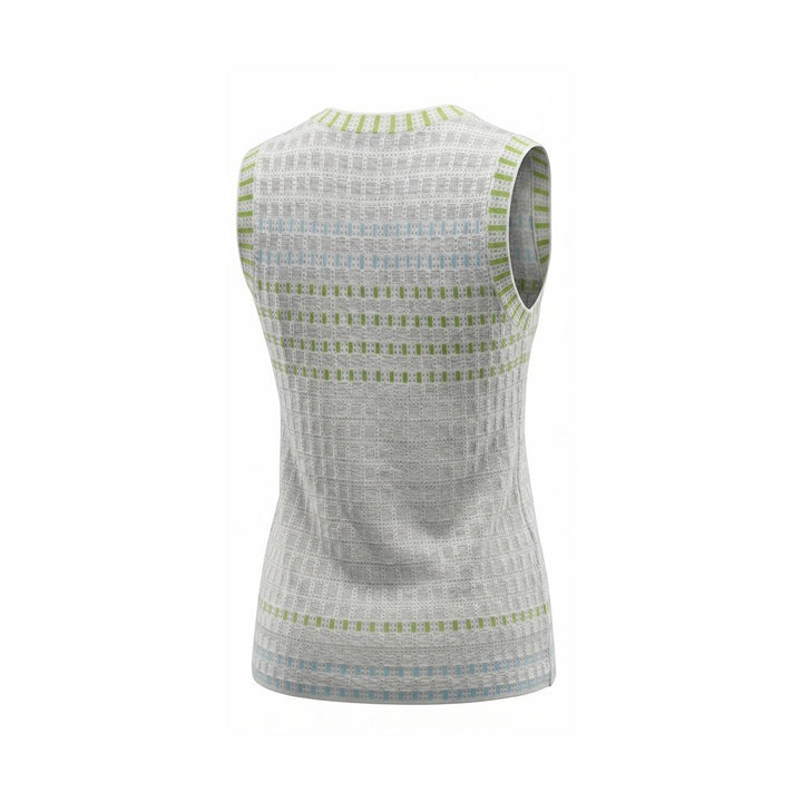 Malo Grey Silk Women Sweater
