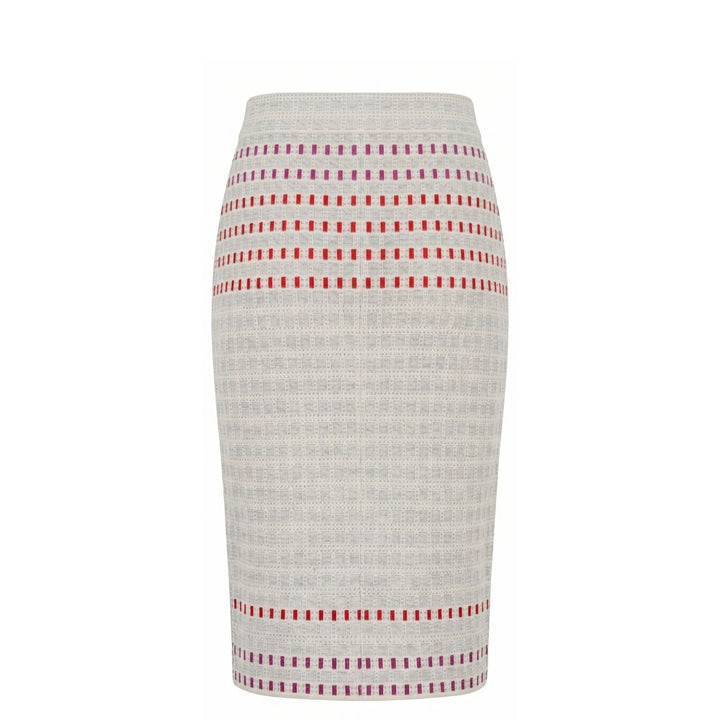 Malo Grey Silk Women Skirt