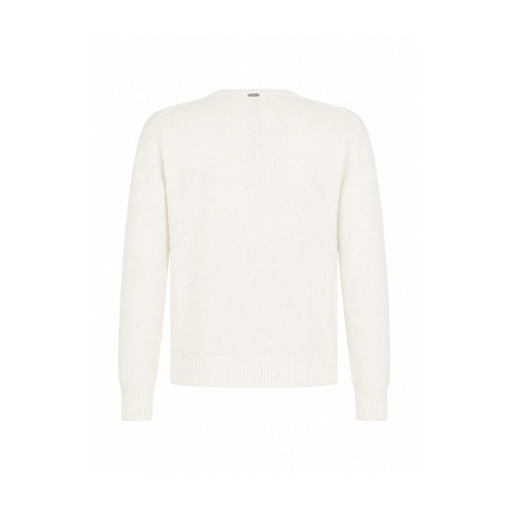 Herno White Cashmere Sweater
