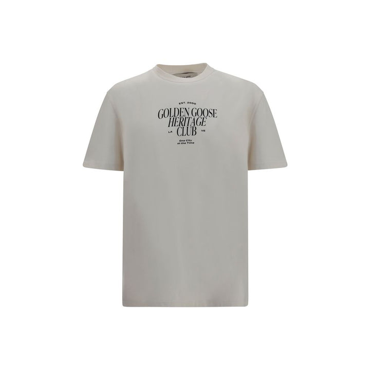 Golden Goose White Cotton T-Shirt