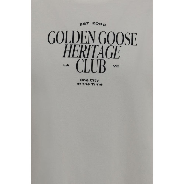 Golden Goose White Cotton T-Shirt