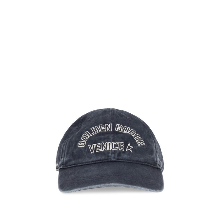Golden Goose Blue Cotton Cap (Baseball Hat)
