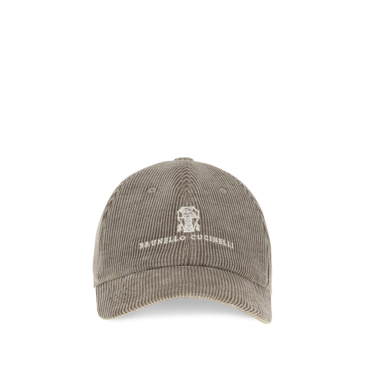 Brunello Cucinelli Beige Cotton Cap (Baseball Hat)