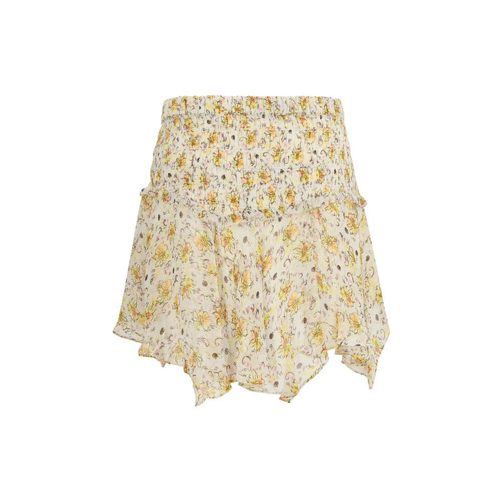 Isabel Marant Étoile Beige Viscose Mini Skirt