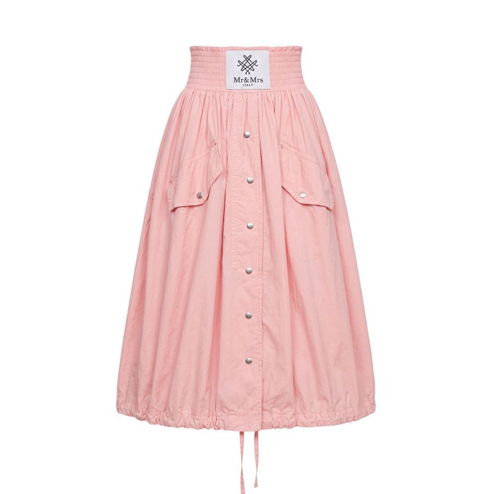 Mr&Mrs Italy Pink Polyester Women Skirt