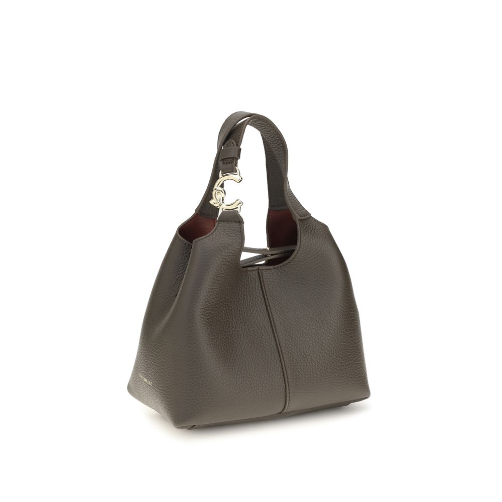 Coccinelle Brown Calf Leather Bos Taurus Shoulder Bag
