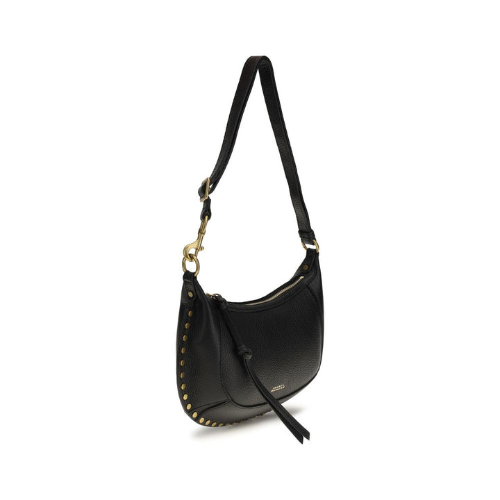 Isabel Marant Black Calf Leather Bos Taurus Shoulder Bag