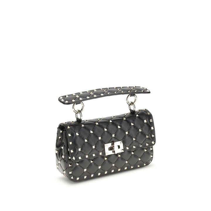 Valentino Garavani Black Lamb Ovis Aries Aries Shoulder Bag