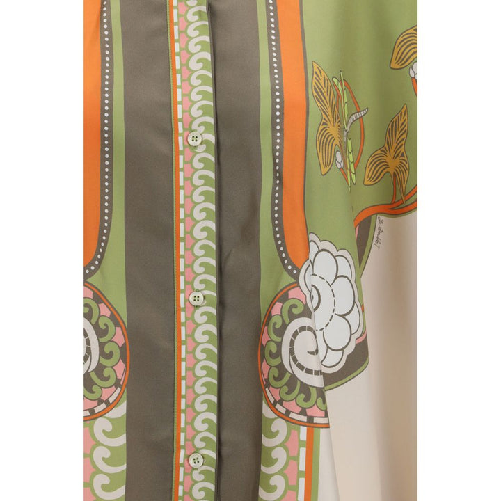 La Double J Multicolor Silk Shirt