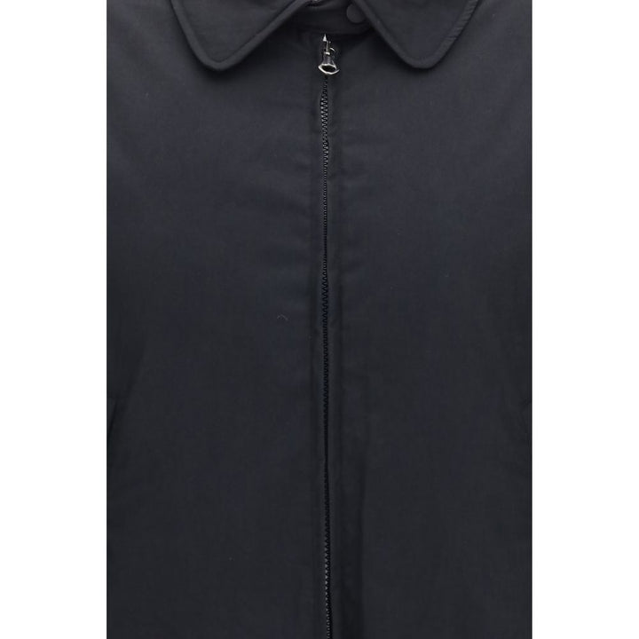 Our Legacy Black Cotton Full-Length Jacket