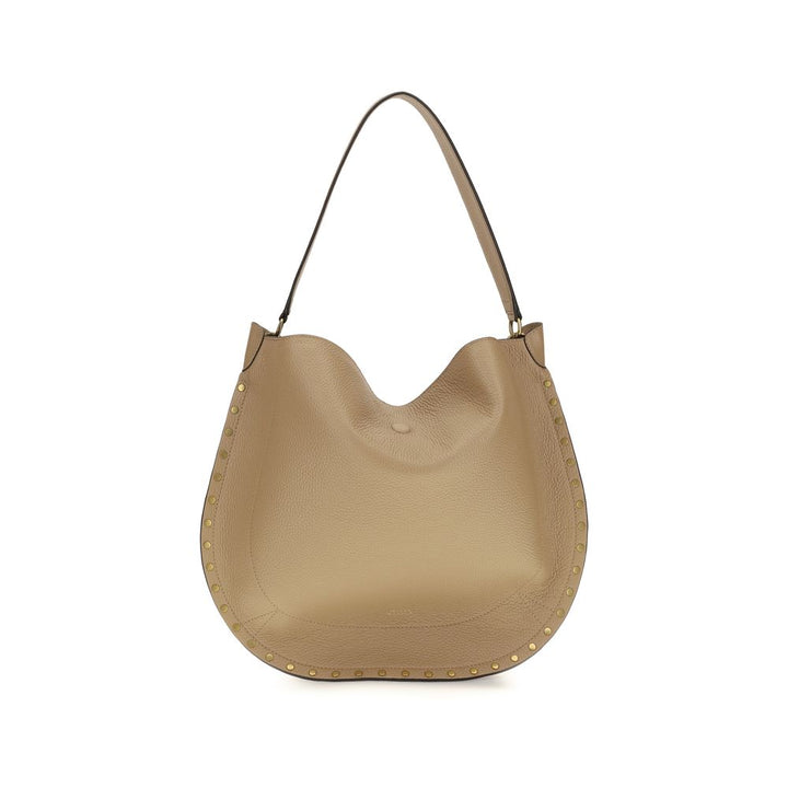 Isabel Marant Beige Calf Leather Bos Taurus Shoulder Bag