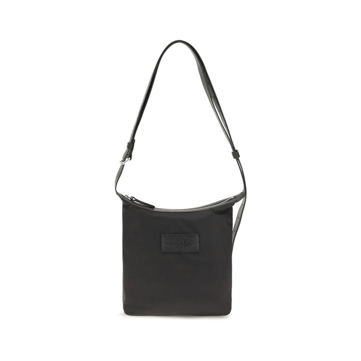 MM6 Black Nylon Shoulder Bag