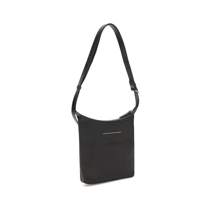MM6 Black Nylon Shoulder Bag