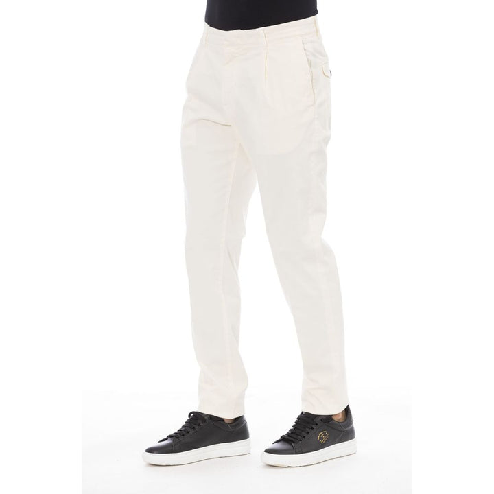 Peserico Beige Cotton Men's Pant