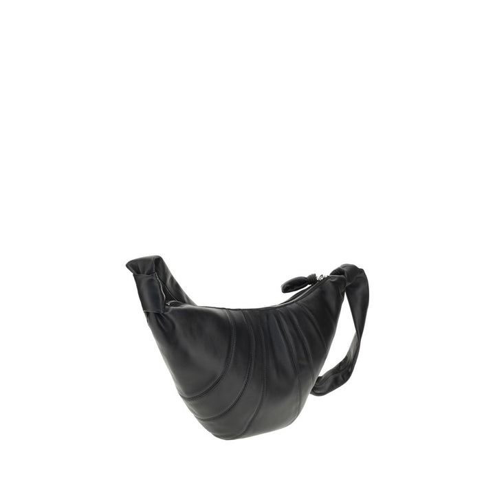 Lemaire Black Calf Leather Bos Taurus Shoulder Bag