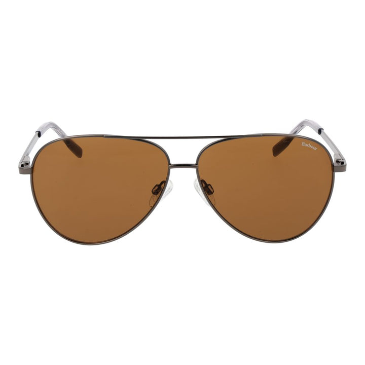 Barbour Gray Metal Sunglasses