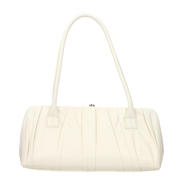 Jil Sander White Leather Shoulder Bag