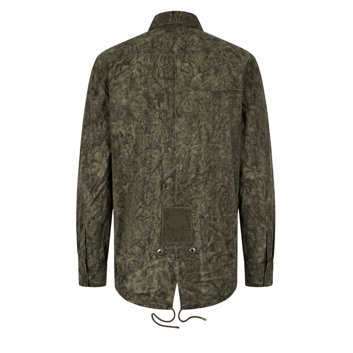 Mr&Mrs Italy Green Viscose Men's Shirt