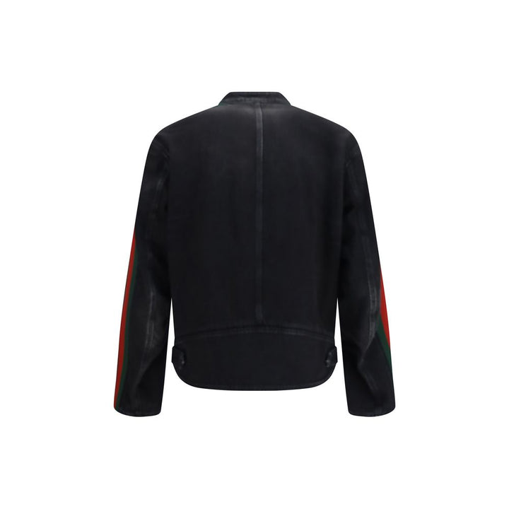 Gucci Black Cotton Biker Jacket