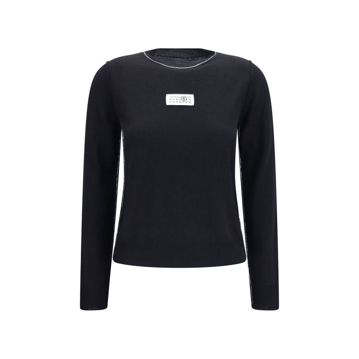 MM6 Black Wool Oves Aries Sportswear