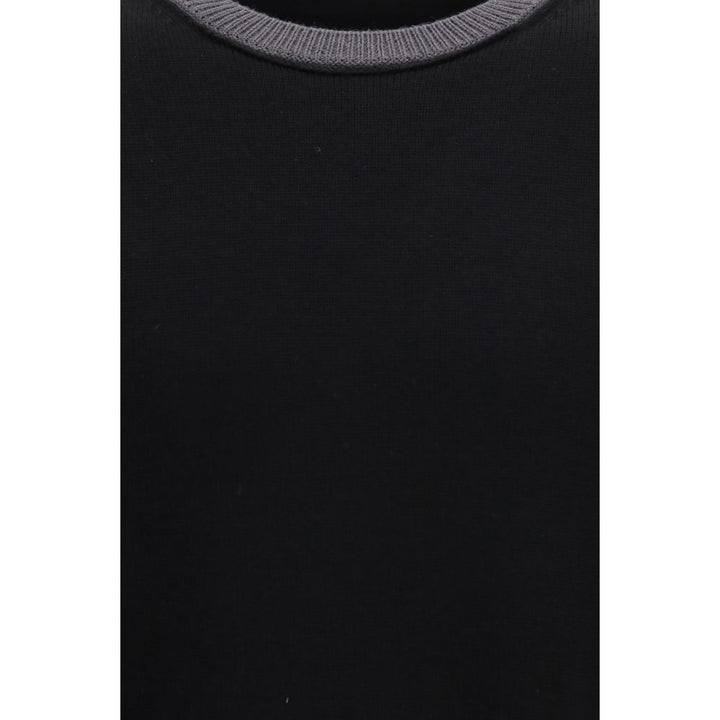 MM6 Black Wool Oves Aries Sweatshirt