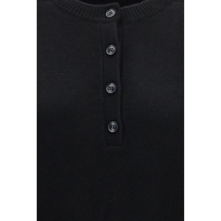 Loulou De Saison Black Cashmere Sweatshirt